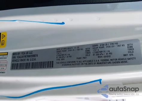 2022 Jeep Wrangler Unlimited Rubicon 4X4 from USA, damaged, VIN 1C4JJXFM7NW209874